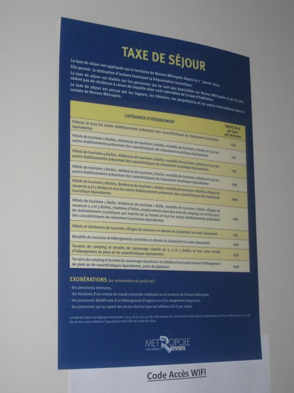 Aux Portes De Rennes Ch. D'Hotes Chartres-de-Bretagne Værelse billede
